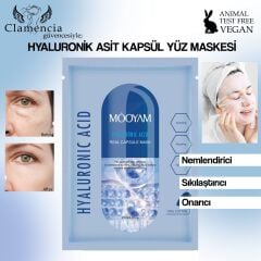 MOOYAM Capsule Mask Hyaluronic Acit Kağıt Yüz Maskesi