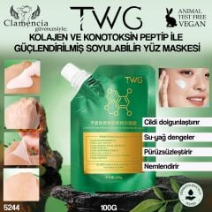 Kolajen Peptit Soyulabilir Yüz Maskesi 100g No:5244