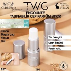 Romantik Kokulu Katı Balsam Parfüm 7.8g- White Tea No:1676