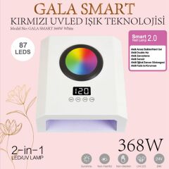 Uvled Kurutucu - 368w 87 Led Yeni Kırmızı Işık Teknolojisi - Beyaz Renk