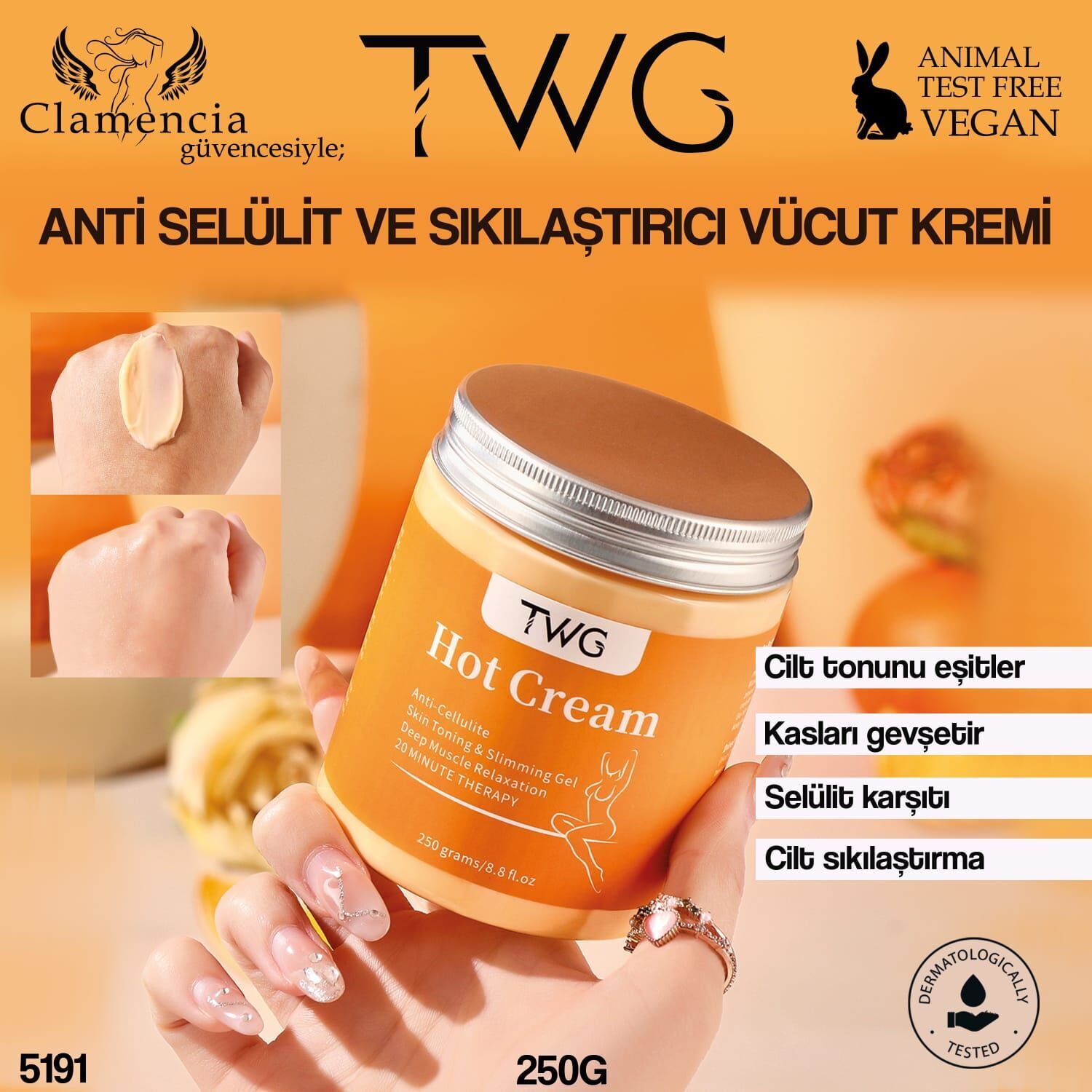 Yüz Kremi 100g Sıkılaştırıcı&Kırışıklık Karşıtı