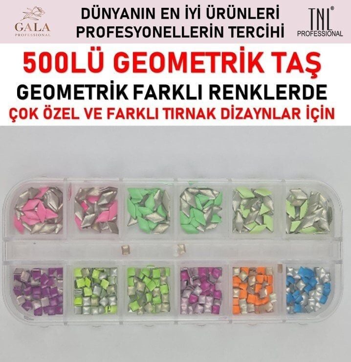 Geometrik taş süsleme 500 lü