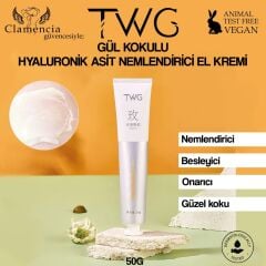 TWG Rose Gül Kokulu Nemlendirici El Kremi 50g No:5173