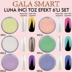 Luna inci toz efekt 6 lı set