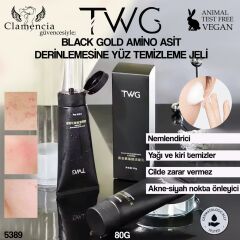 TWG Black Gold Amino Asit Yüz Temizleyici 80g No:5389