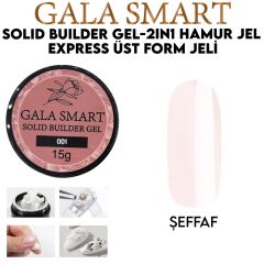 Solid builder hamur jel 15 gr - şeffaf