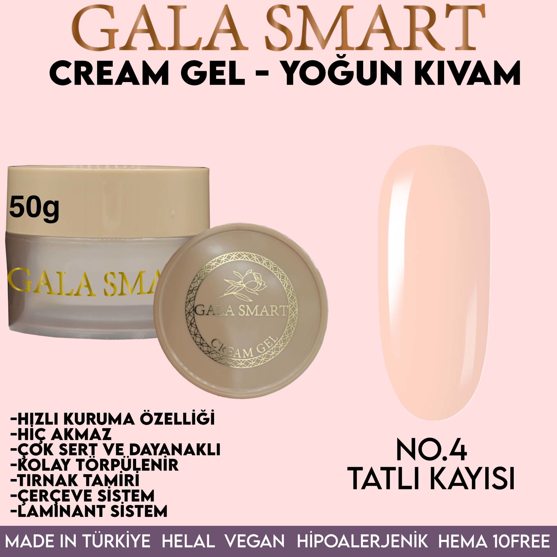 Gala smart - cream gel 50 g no:4