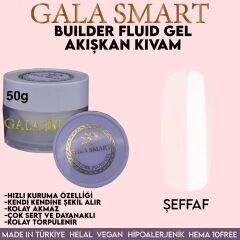 Gala smart - builder fluid gel 50 g - clear (şeffaf)