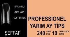 Yarım ay tips 240lı şeffaf