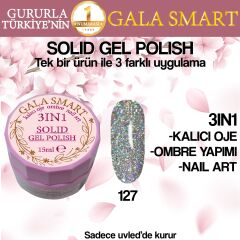 Gala solıd gel polısh 15 ml no:127