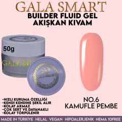 Gala smart - builder fluid gel 50 g - no:6