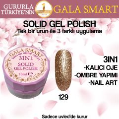GALA SOLID GEL POLISH 15 ml NO:129
