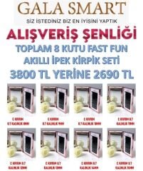 8 Kutu Fastfun İpek Kirpik