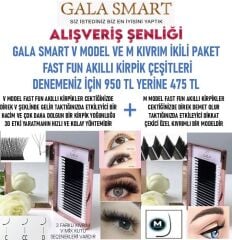İpek Kirpik V ve M Kıvrım