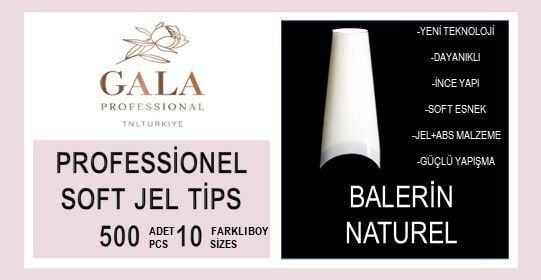 Protez tips balerin 500 lü naturel