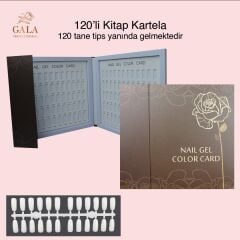Kitap kartela 120 li kahverengi (tipsler dahil)
