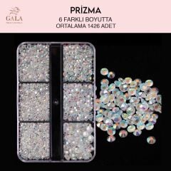 Crystal taş prizma 6 farklı boyut