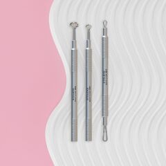 BEAUTY & CARE 30 Cilt Temizleyici Seti (Uno + 19 Delikli Süzgeç + Çift Taraflı Döngü)