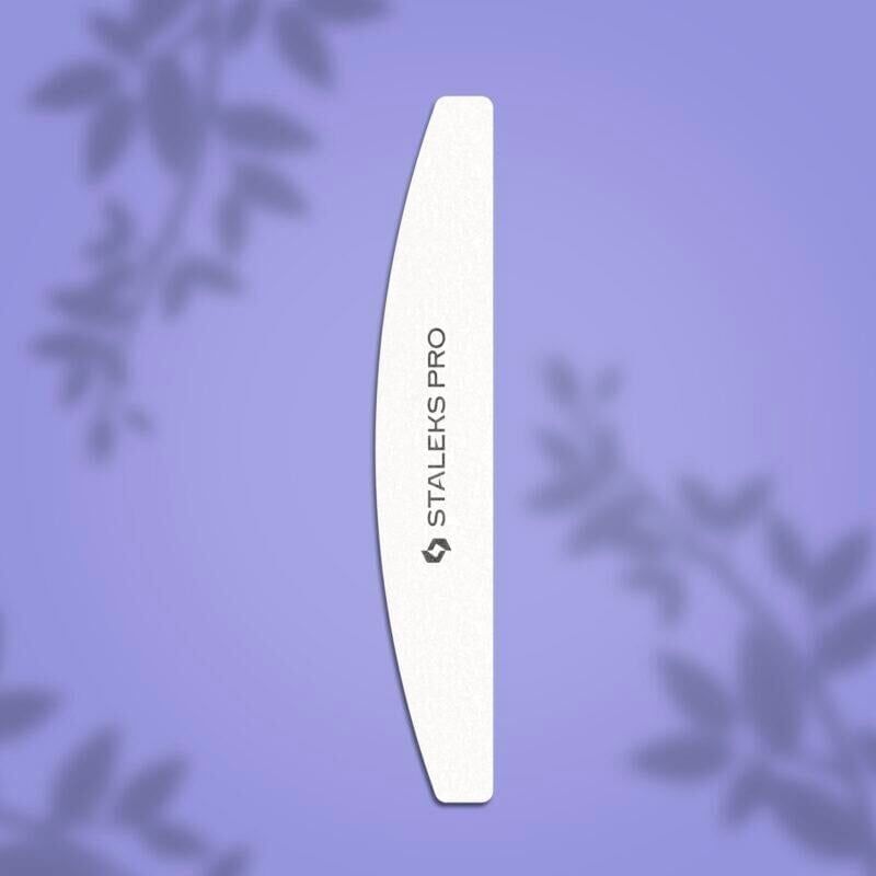 Staleks pro yarım ay şekillendirici buffer törpü 100/180 grit, 10'lu set