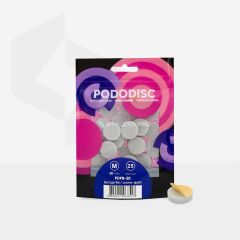 Pododısc staleks pro m pedikür disk için sünger törpüler (25 adet)