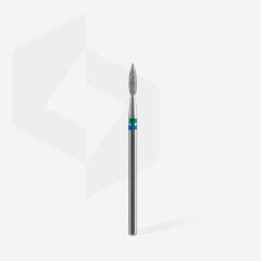 Elmas Sivri Alev Freze EXPERT DUO, Mavi-yeşil, Çap 2,1 mm, Çalışma Kısmı 8 mm