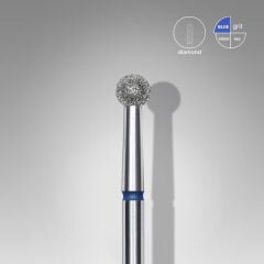 Elmas küre freze, mavi, çap 3,5 mm