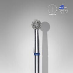 Elmas küre freze, mavi, çap 4 mm