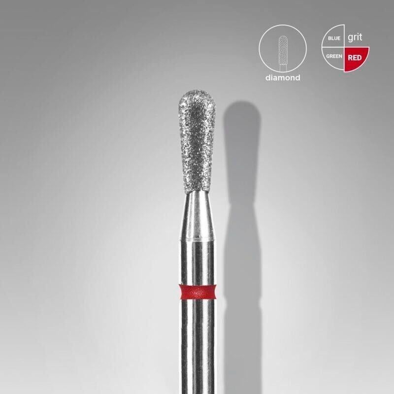 Elmas kibrit freze expert, kırmızı, çap 2,3 mm, çalışma kısmı 5 mm