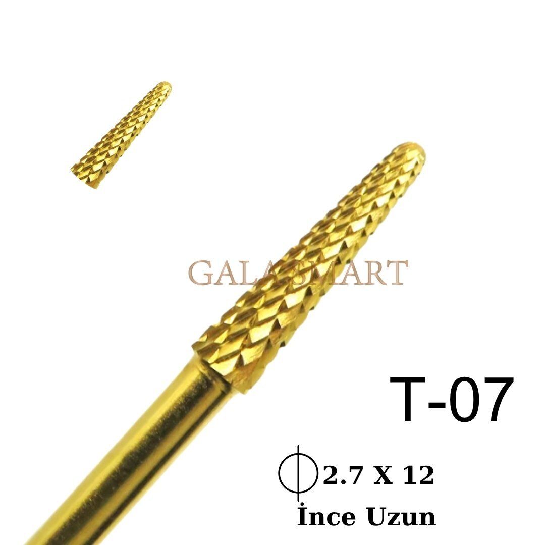 Titanyum uç ø2,7x12 no:t-07