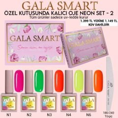 Kalıcı oje neon set - 2