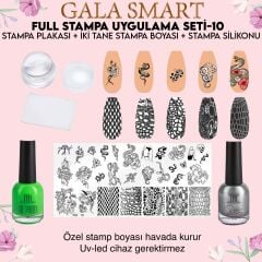 Stampa uygulama set - 10