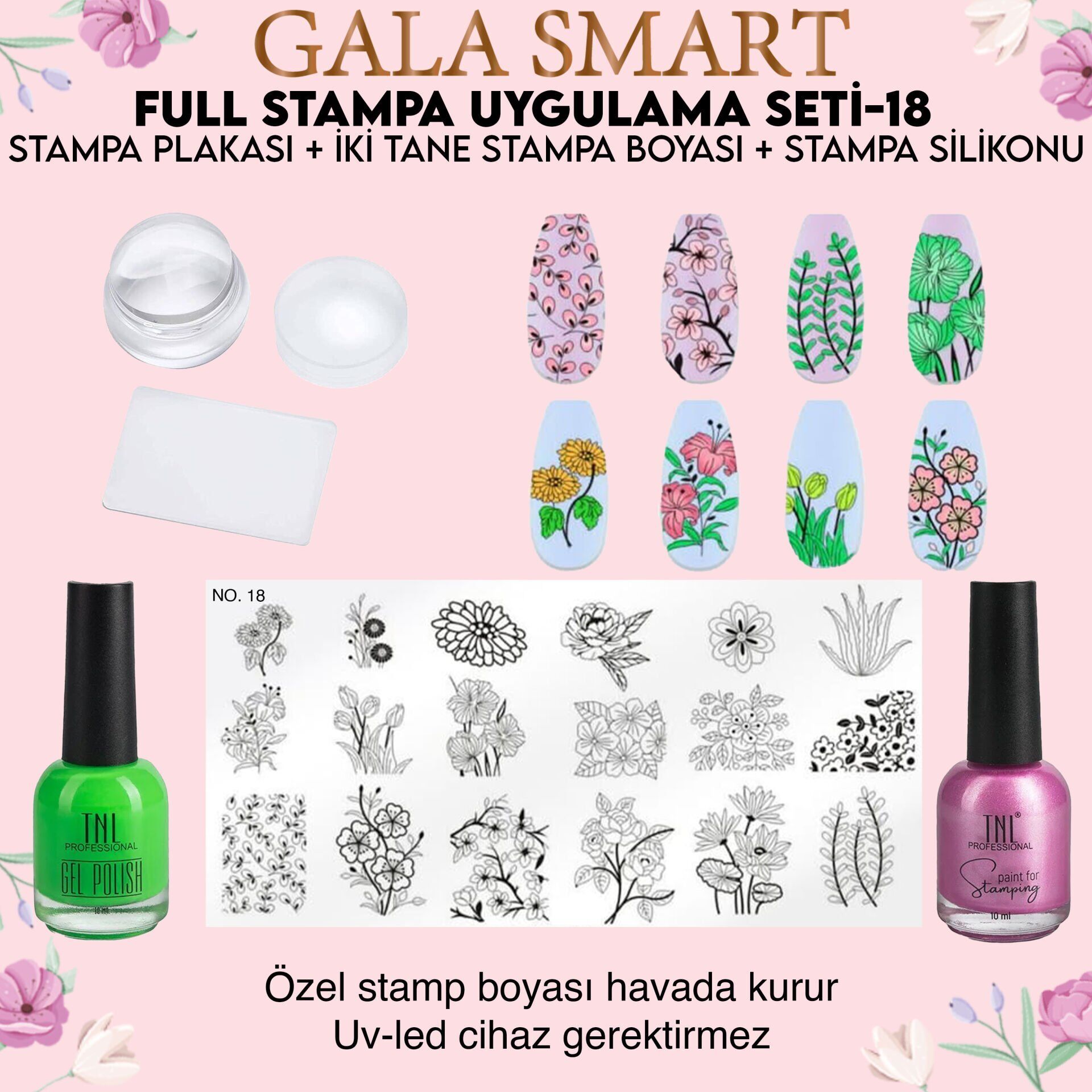 Stampa uygulama set - 18