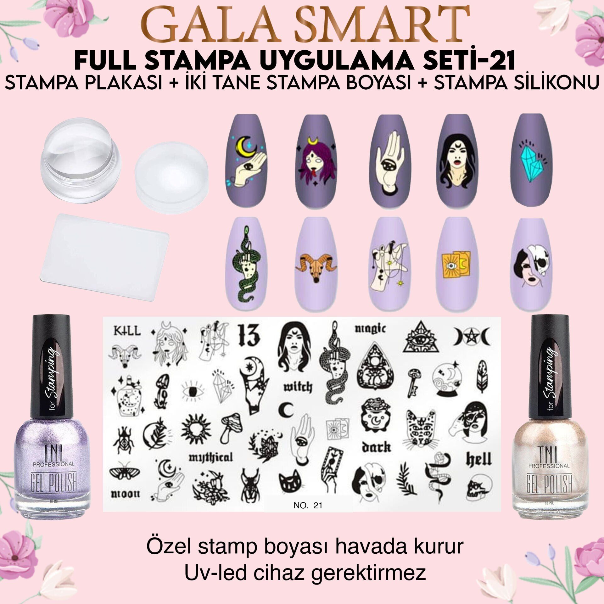 Stampa uygulama set - 21