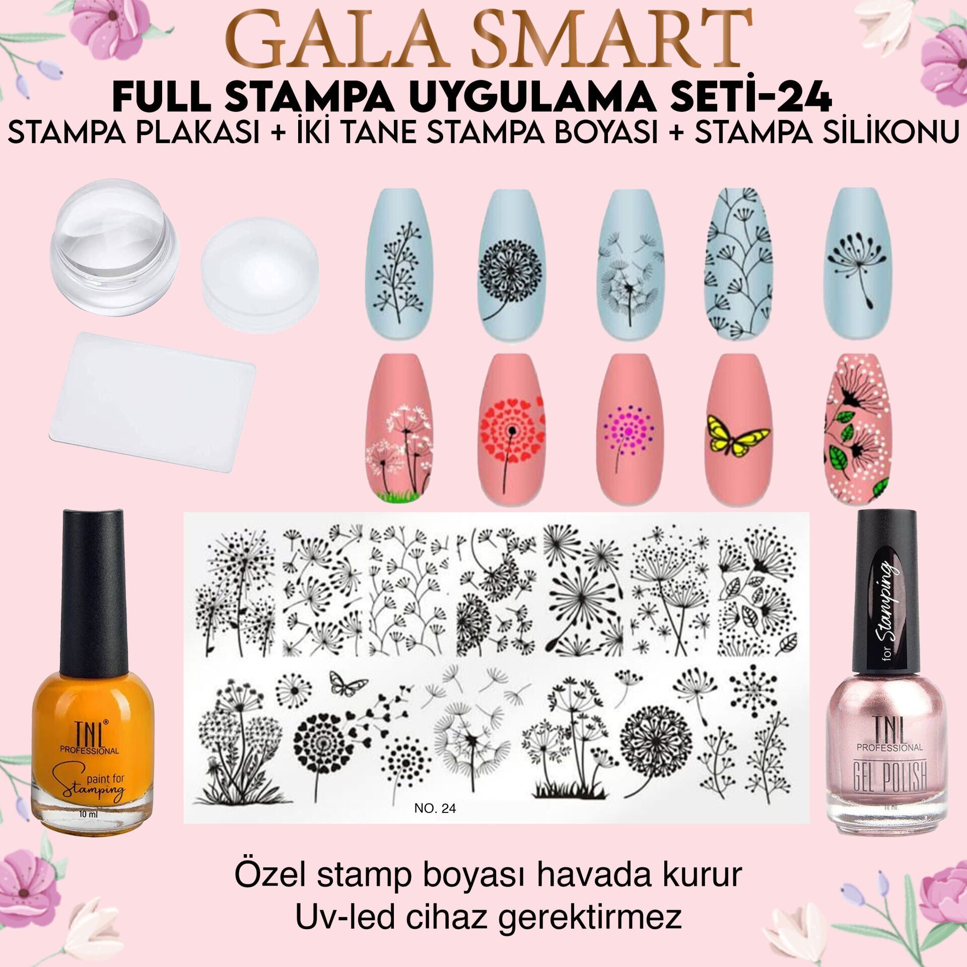 Stampa uygulama set - 24