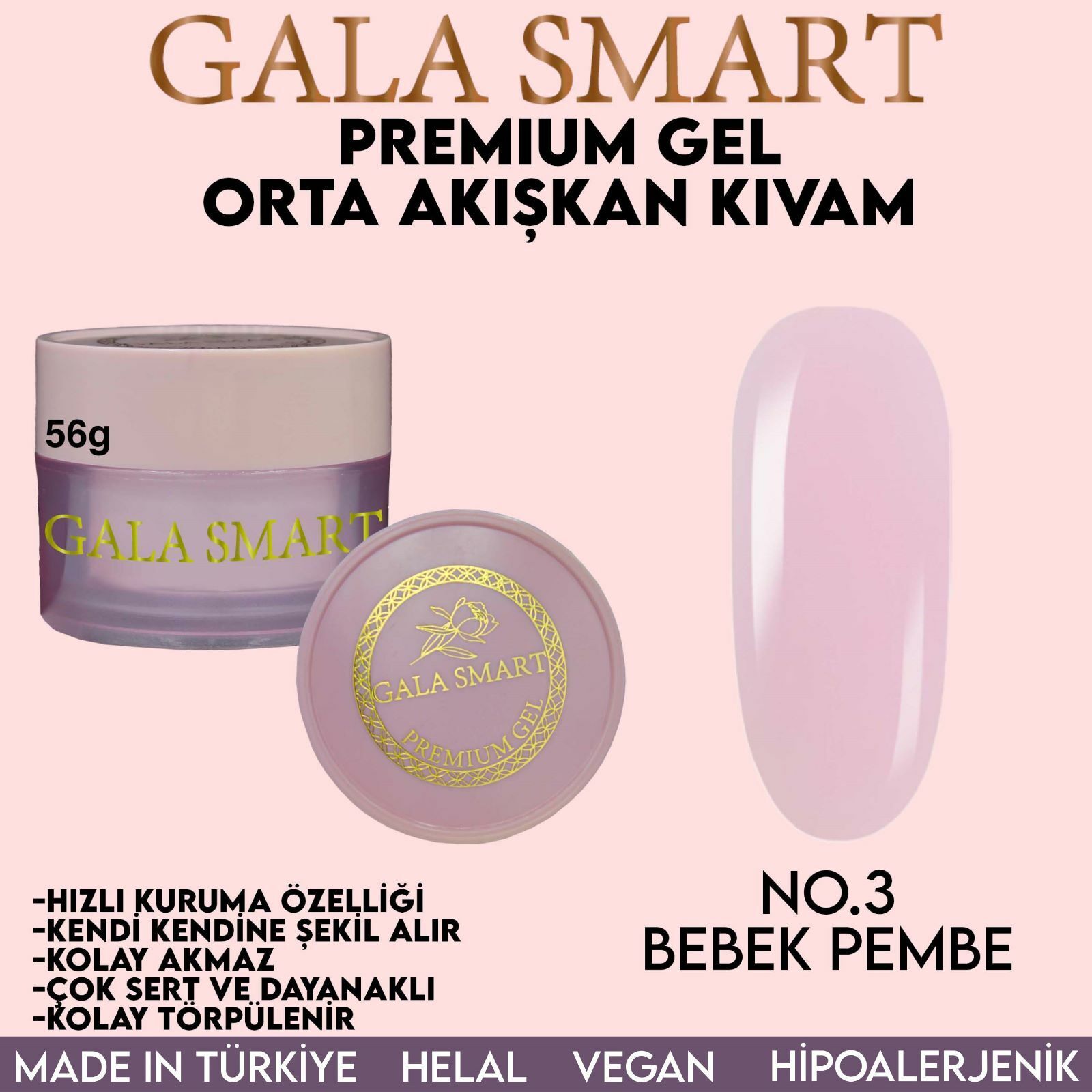 Gala smart - premium jel 56g - no:03