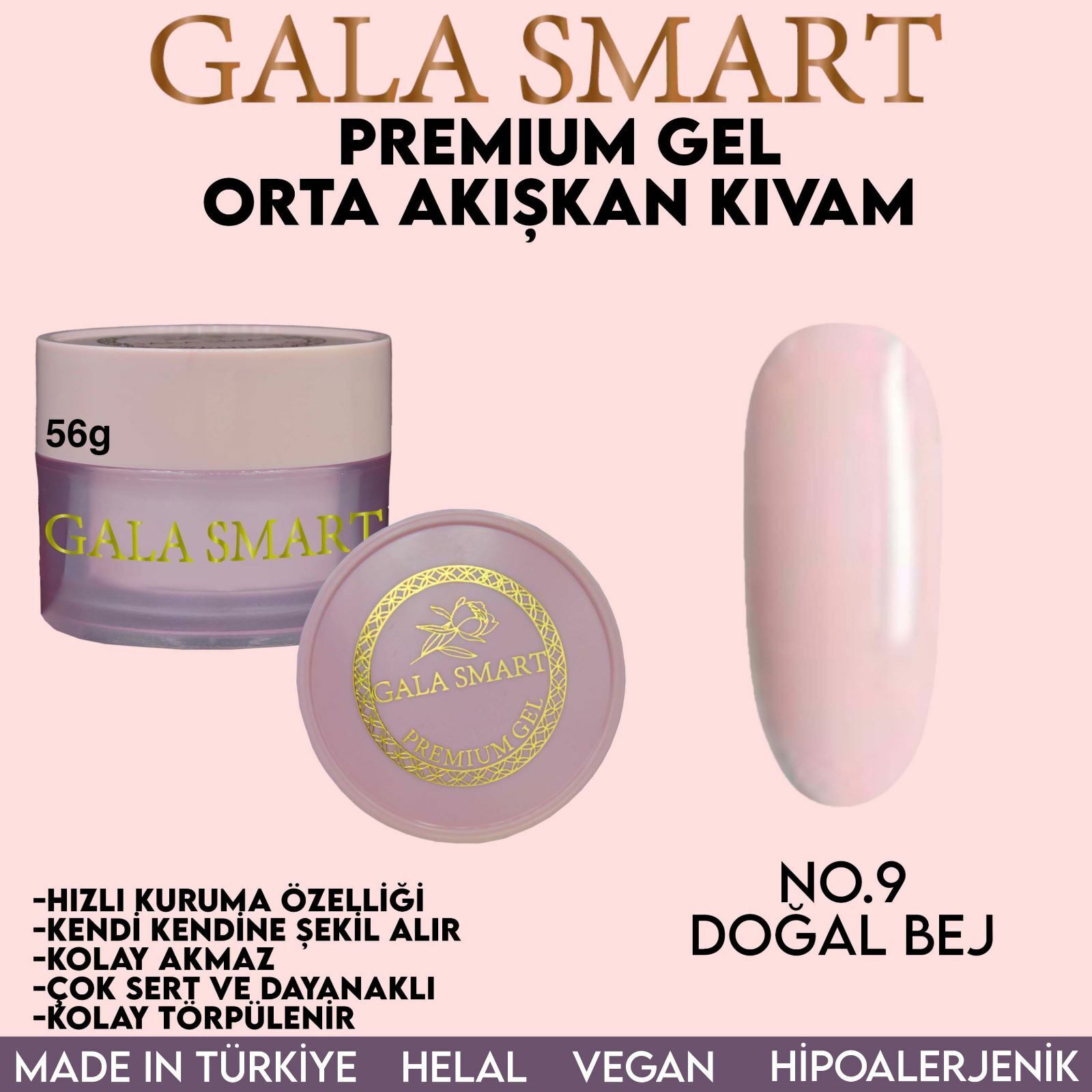 Gala smart - premium jel 56g - no:09