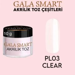 Akrilik toz 10 g - clear (şeffaf)