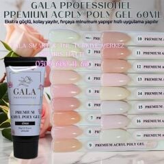 Gala premium arcly poly jel 60 ml no:01