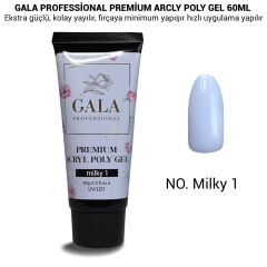 Gala premium arcly poly jel 60 ml no:01