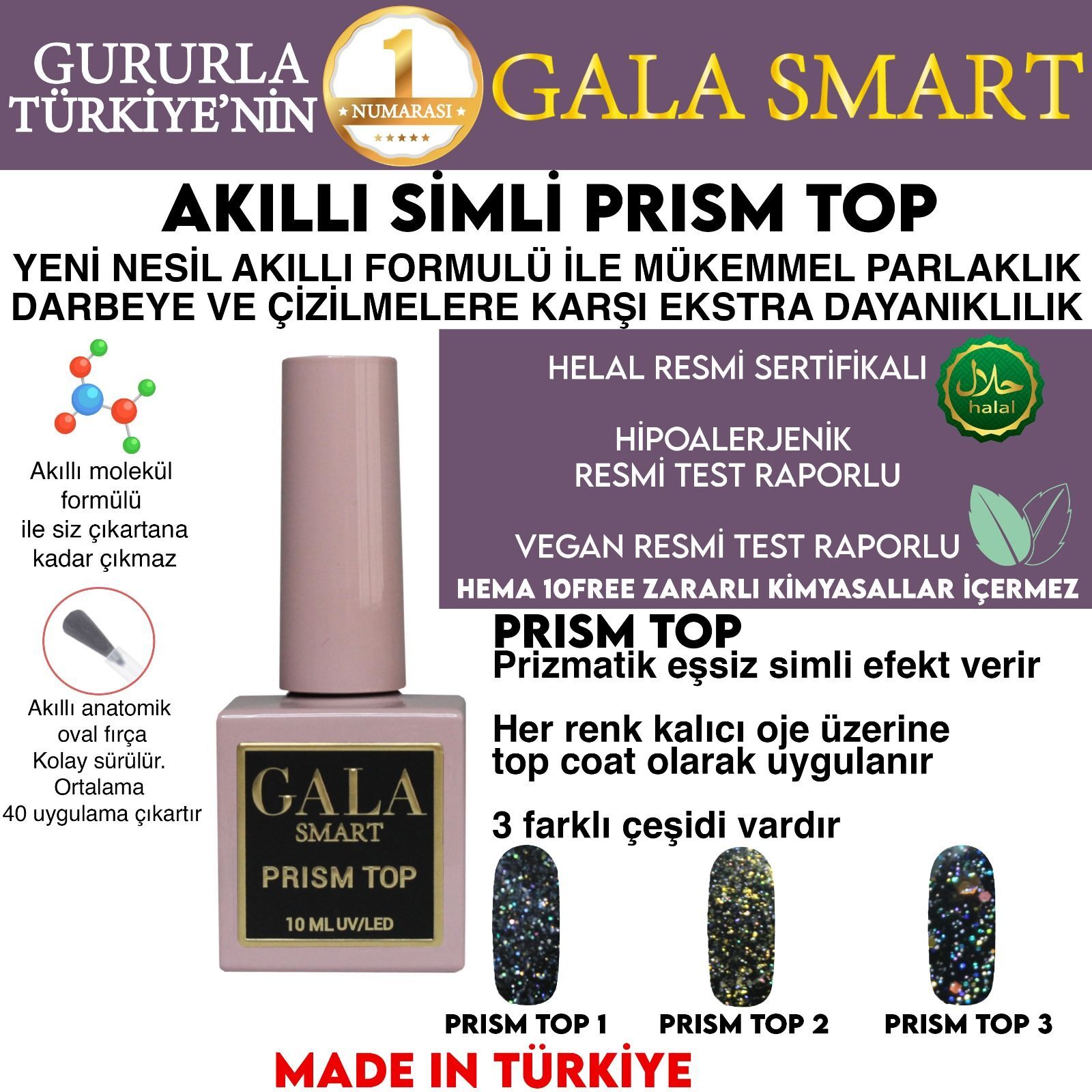 Prısm top 10 ml - no:1