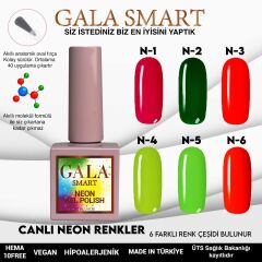 Gala smart neon kalıcı oje 10 ml n1
