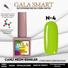 Gala smart neon kalıcı oje 10 ml n4