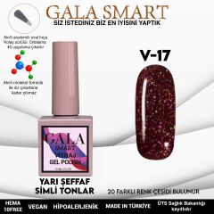 Gala smart vitraj kalıcı oje 10 ml v17