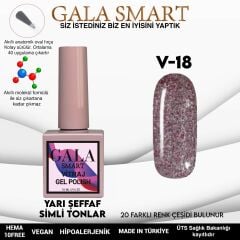 Gala smart vitraj kalıcı oje 10 ml v18