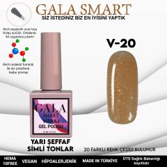 Gala smart vitraj kalıcı oje 10 ml v20