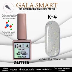 Gala smart glitter kalıcı oje 10 ml k-04
