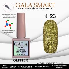 Gala smart glıtter kalıcı oje 10 mle k23