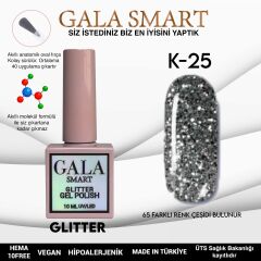 Gala smart glıtter kalıcı oje 10 mle k25
