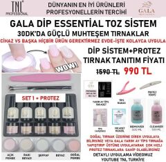 Gala dip essentian sistem cihazsız 30 dk. set:1 + protez
