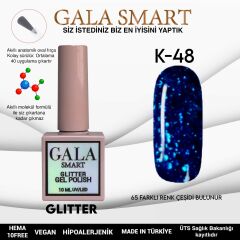 Gala smart glıtter kalıcı oje 10 mle k48